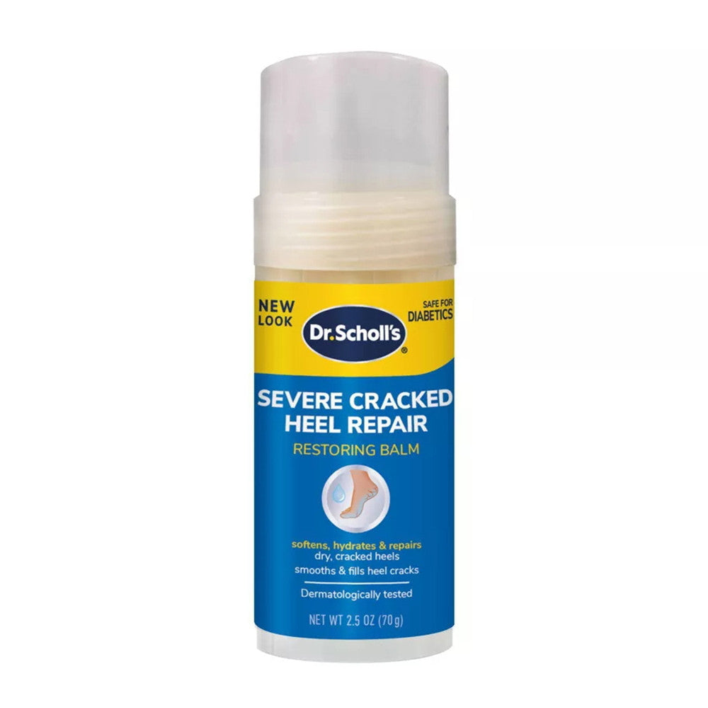 Dr. Scholls Cracked Heel Repair Restoring Balm, 2.5 Oz